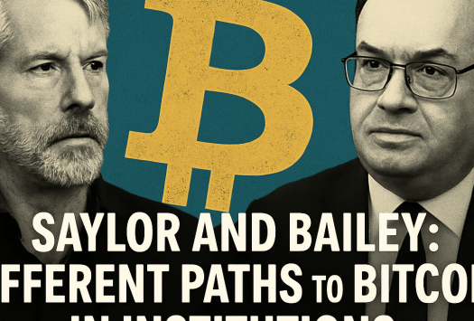 Saylor and Bailey: Different Paths to Bitcoin in Institutions image