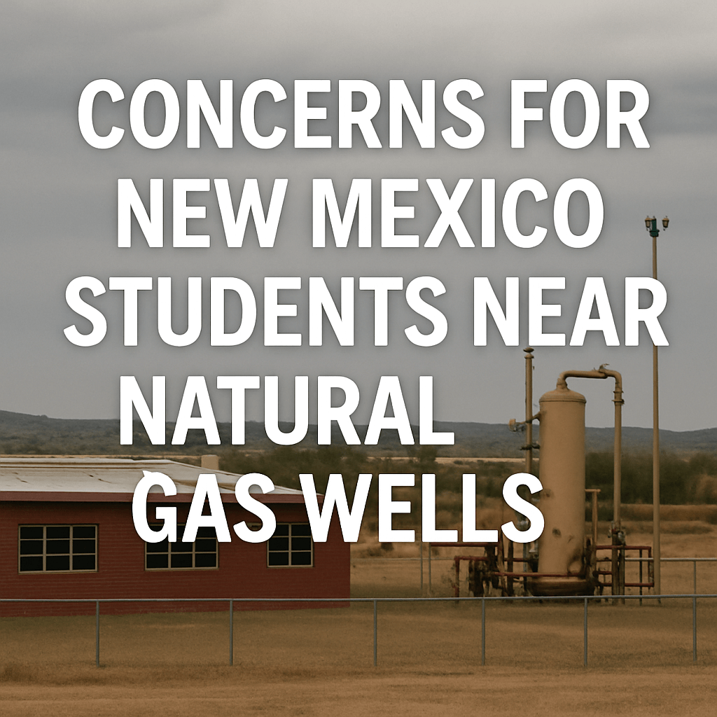 Concerns for New Mexico Students Near Natural Gas Wells image