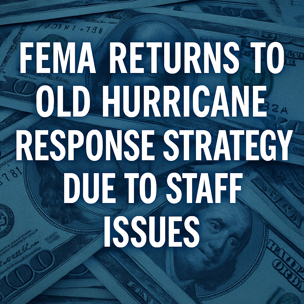 FEMA Returns to Old Hurricane Response Strategy Due to Staff Issues image