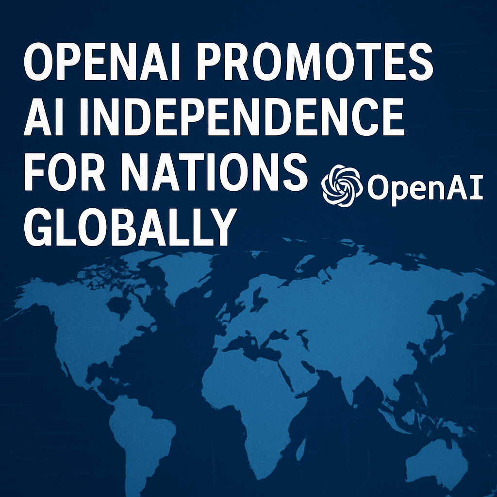 OpenAI Promotes AI Independence for Nations Globally image