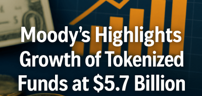 Moody’s Highlights Growth of Tokenized Funds at $5.7 Billion image
