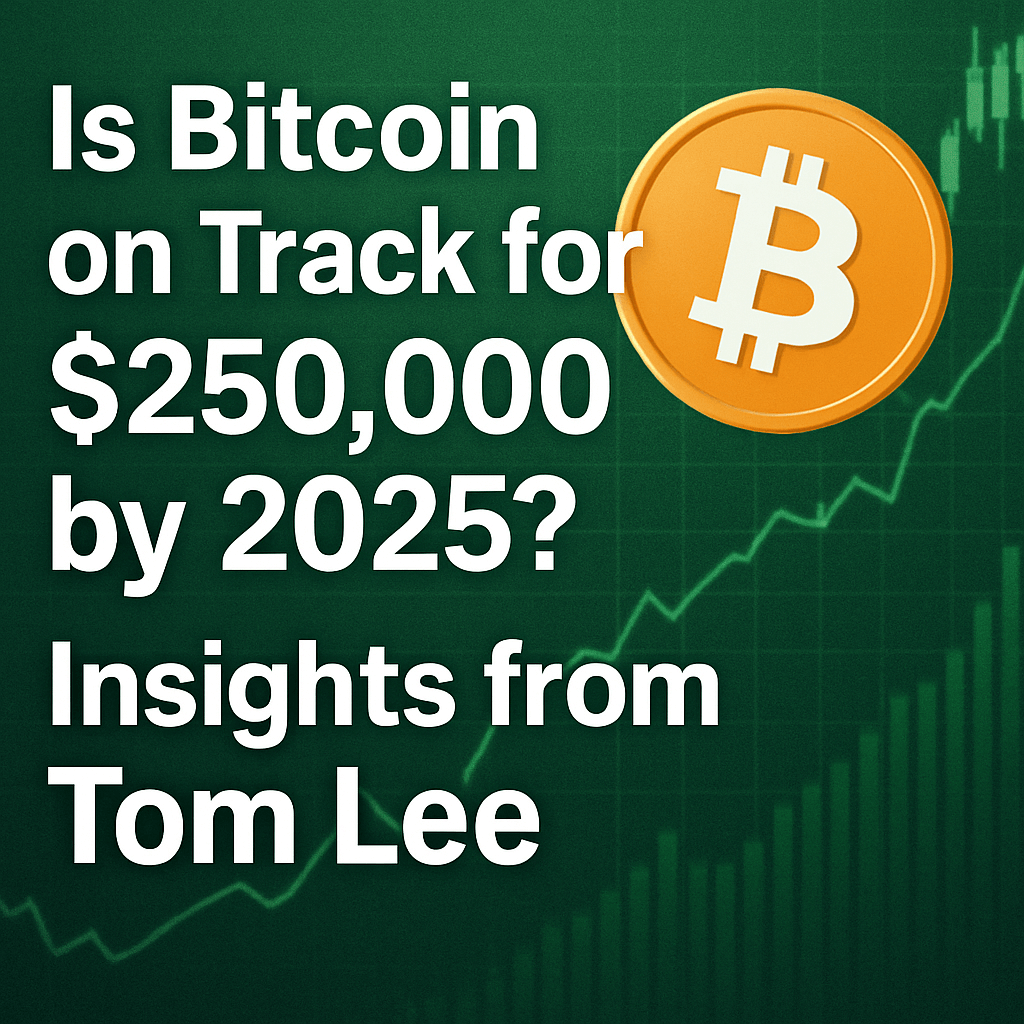 Is Bitcoin on Track for $250,000 by 2025? Insights from Tom Lee image