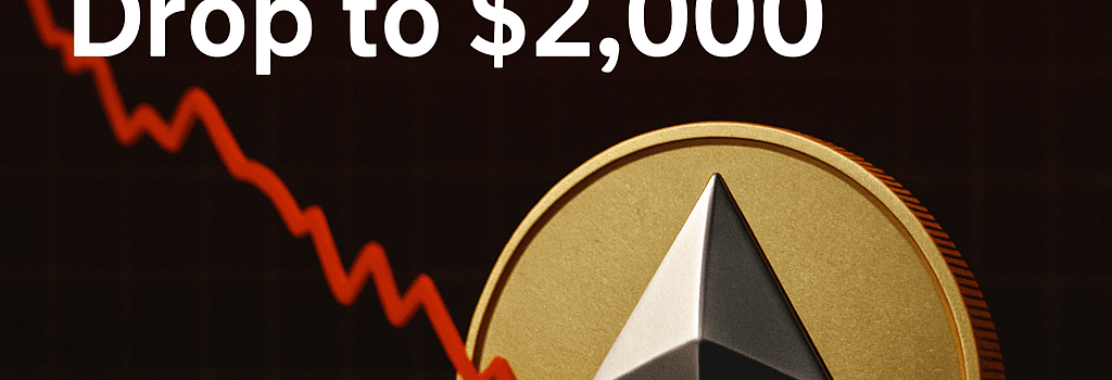 Ethereum Faces Pressure: Analysis Indicates Possible Drop to $2,000 image