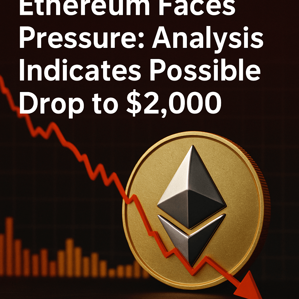 Ethereum Faces Pressure: Analysis Indicates Possible Drop to $2,000 image