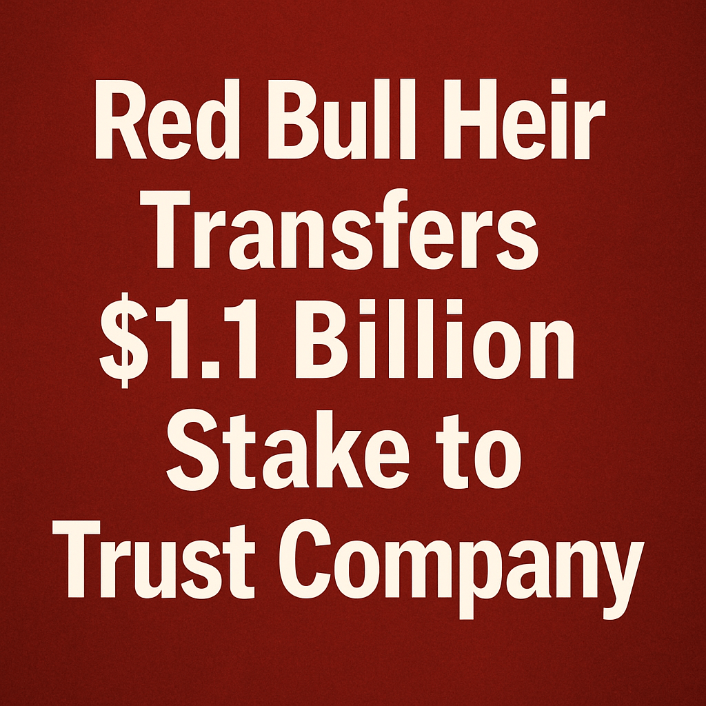 Red Bull Heir Transfers $1.1 Billion Stake to Trust Company image