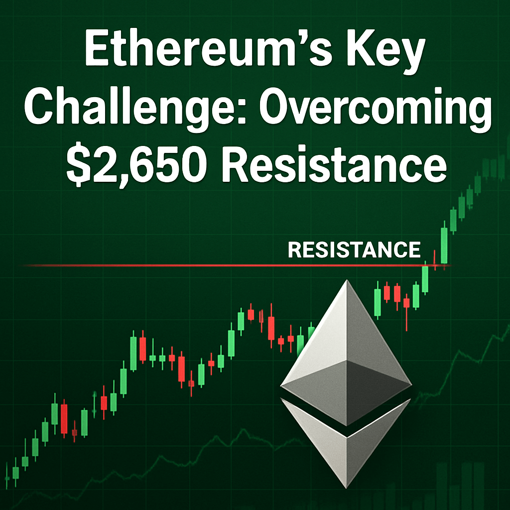 Ethereum’s Key Challenge: Overcoming $2,650 Resistance image