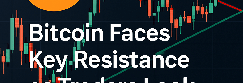 Bitcoin Faces Key Resistance as Traders Look for Confirmation image
