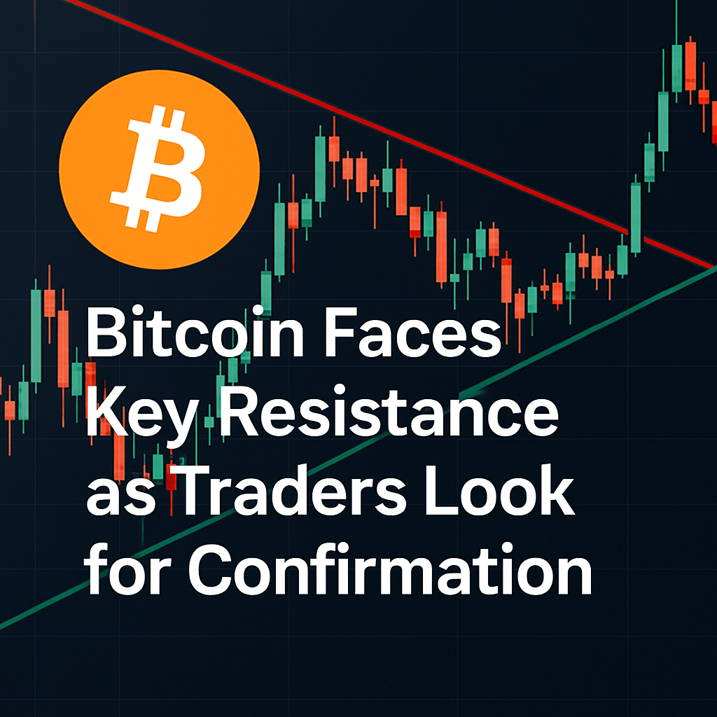 Bitcoin Faces Key Resistance as Traders Look for Confirmation image