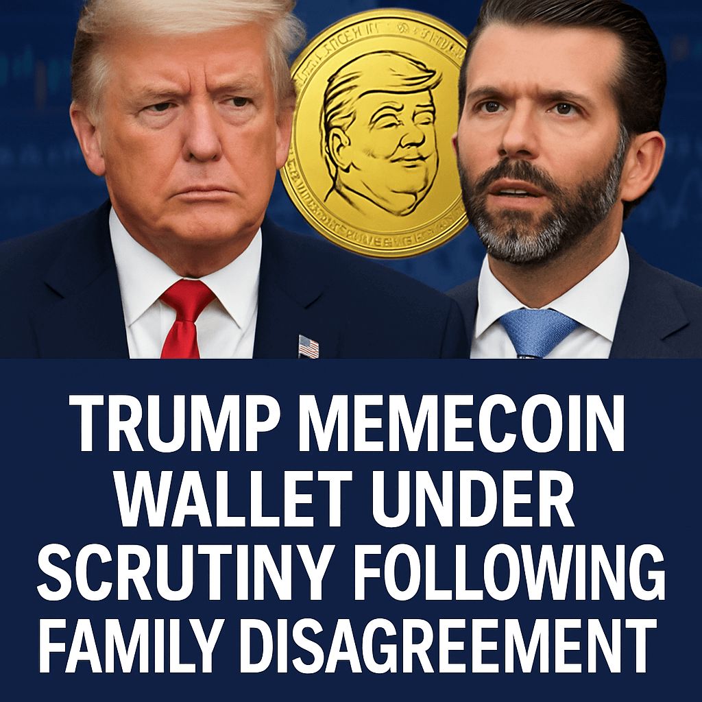 Trump Memecoin Wallet Under Scrutiny Following Family Disagreement image