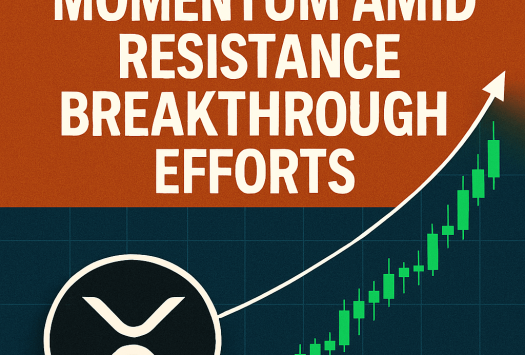XRP Price Gains Momentum Amid Resistance Breakthrough Efforts image