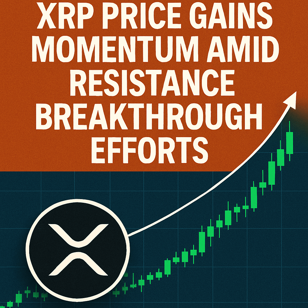 XRP Price Gains Momentum Amid Resistance Breakthrough Efforts image