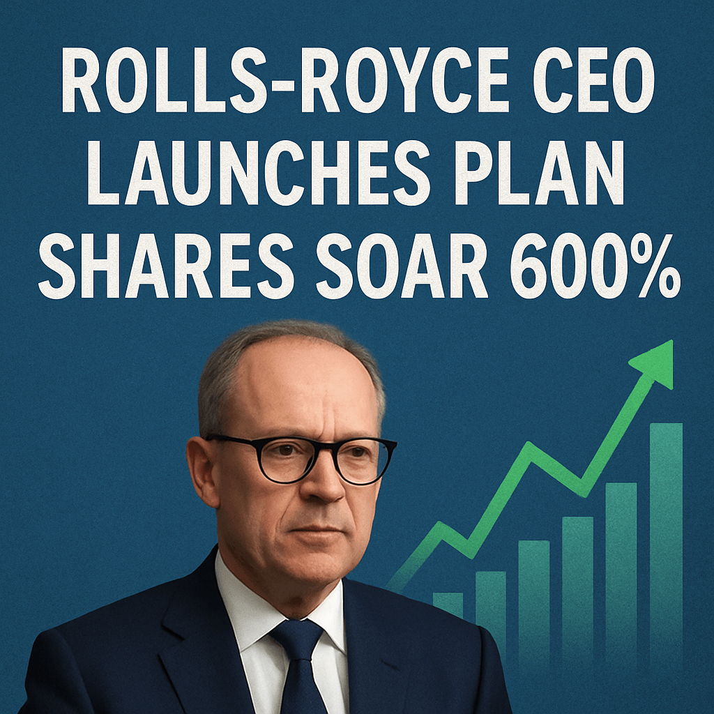 Rolls-Royce CEO Launches Plan, Shares Soar 600% image