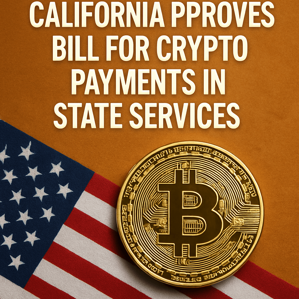 California Approves Bill for Crypto Payments in State Services image