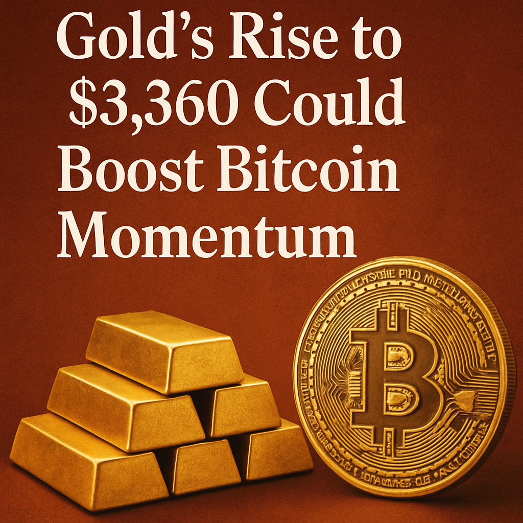 Gold’s Rise to $3,360 Could Boost Bitcoin Momentum image