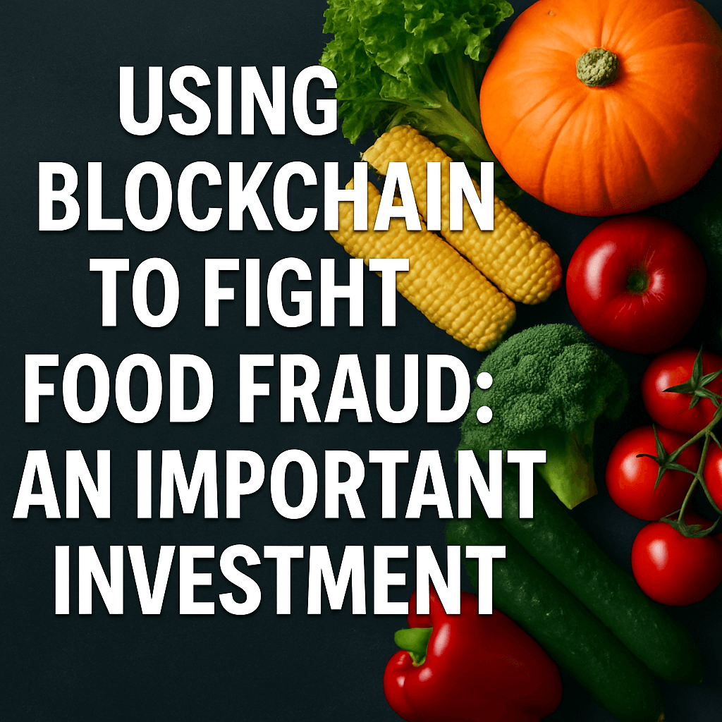 Using Blockchain to Fight Food Fraud: An Important Investment image