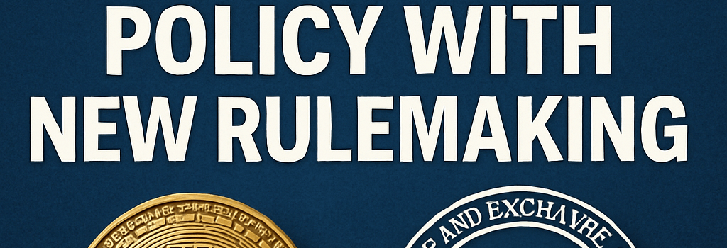 SEC Signals Shift in Crypto Policy with New Rulemaking image