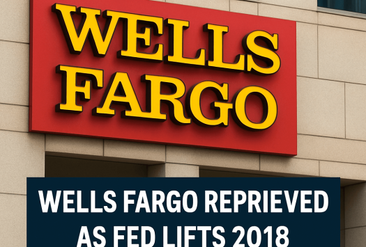 Wells Fargo Reprieved as Fed Lifts 2018 Banking Restrictions image