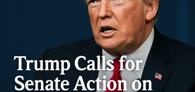 Trump Calls for Senate Action on Tax Reform by July Fourth image
