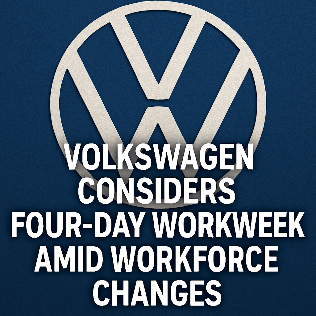 Volkswagen Considers Four-Day Workweek Amid Workforce Changes image