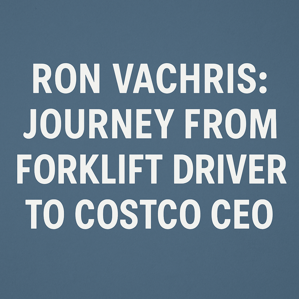 Ron Vachris: Journey from Forklift Driver to Costco CEO image