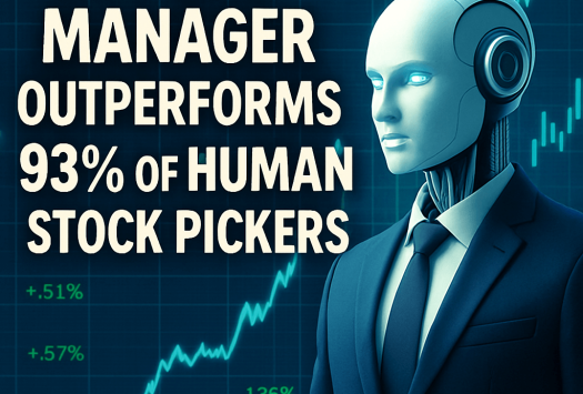 AI Fund Manager Outperforms 93% of Human Stock Pickers image