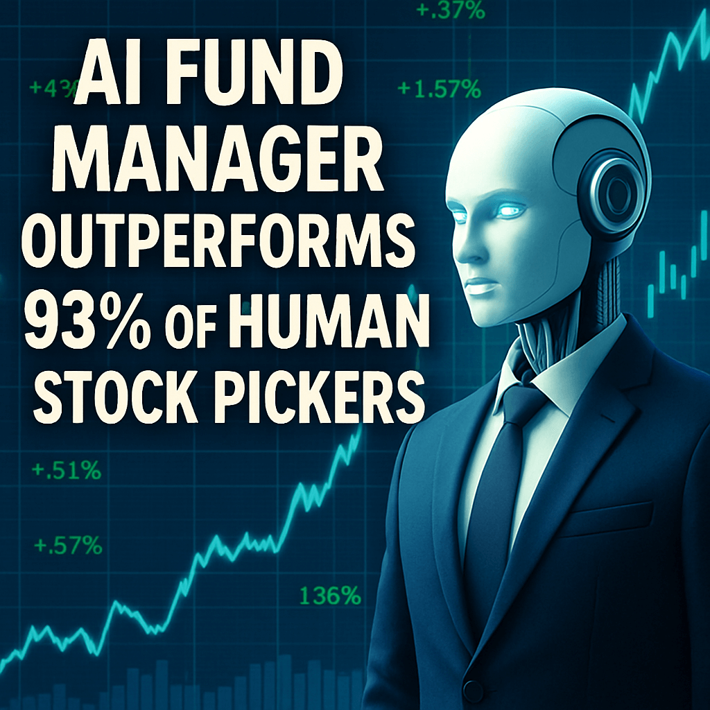 AI Fund Manager Outperforms 93% of Human Stock Pickers image
