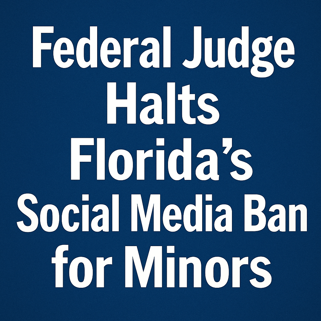 Federal Judge Halts Florida’s Social Media Ban for Minors image