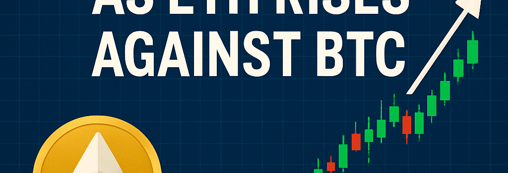 Ether Set for Possible Breakout as ETH Rises Against BTC image