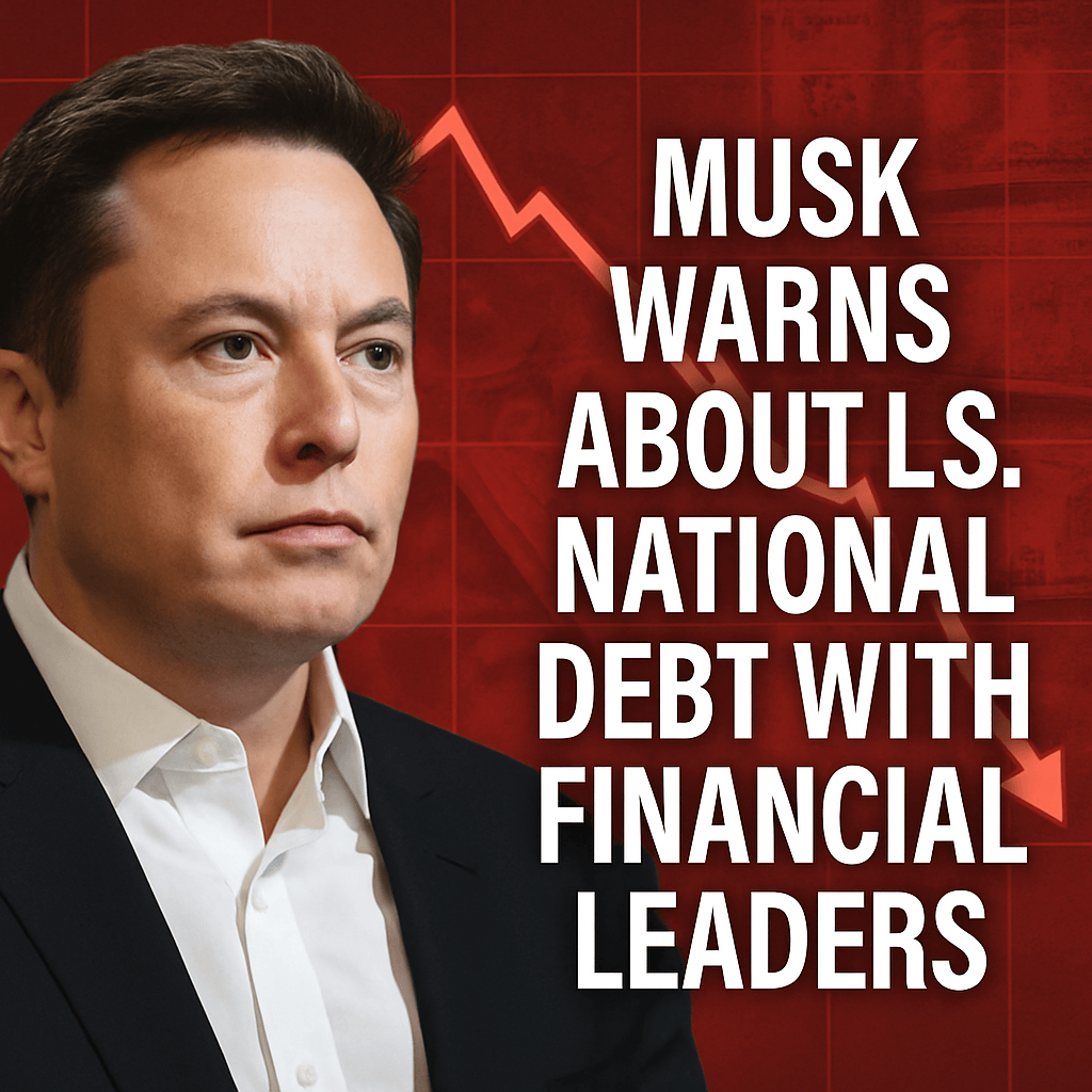 Musk Warns About U.S. National Debt with Financial Leaders image