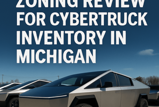 Tesla Under Zoning Review for Cybertruck Inventory in Michigan image
