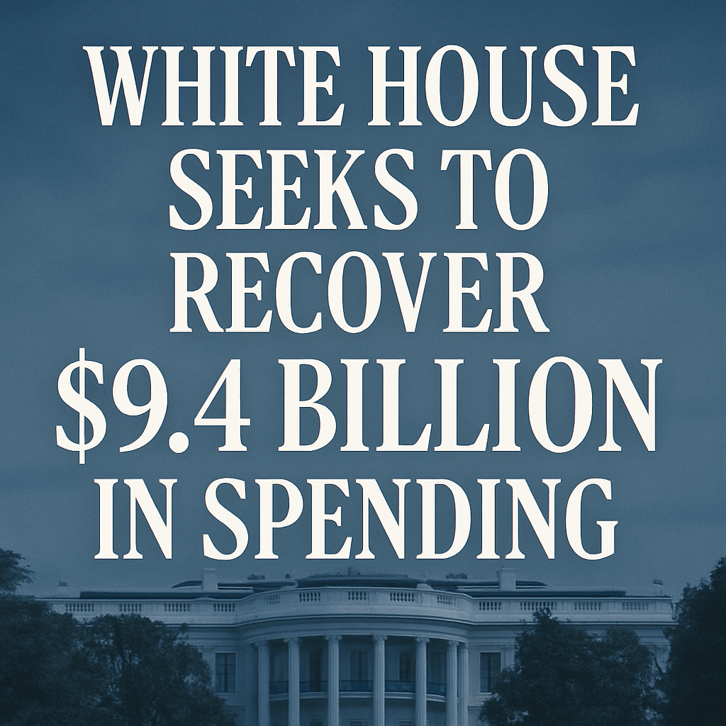 White House Seeks to Recover $9.4 Billion in Spending image