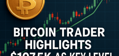 Bitcoin Trader Highlights $107.5K as Key Level for New Highs image