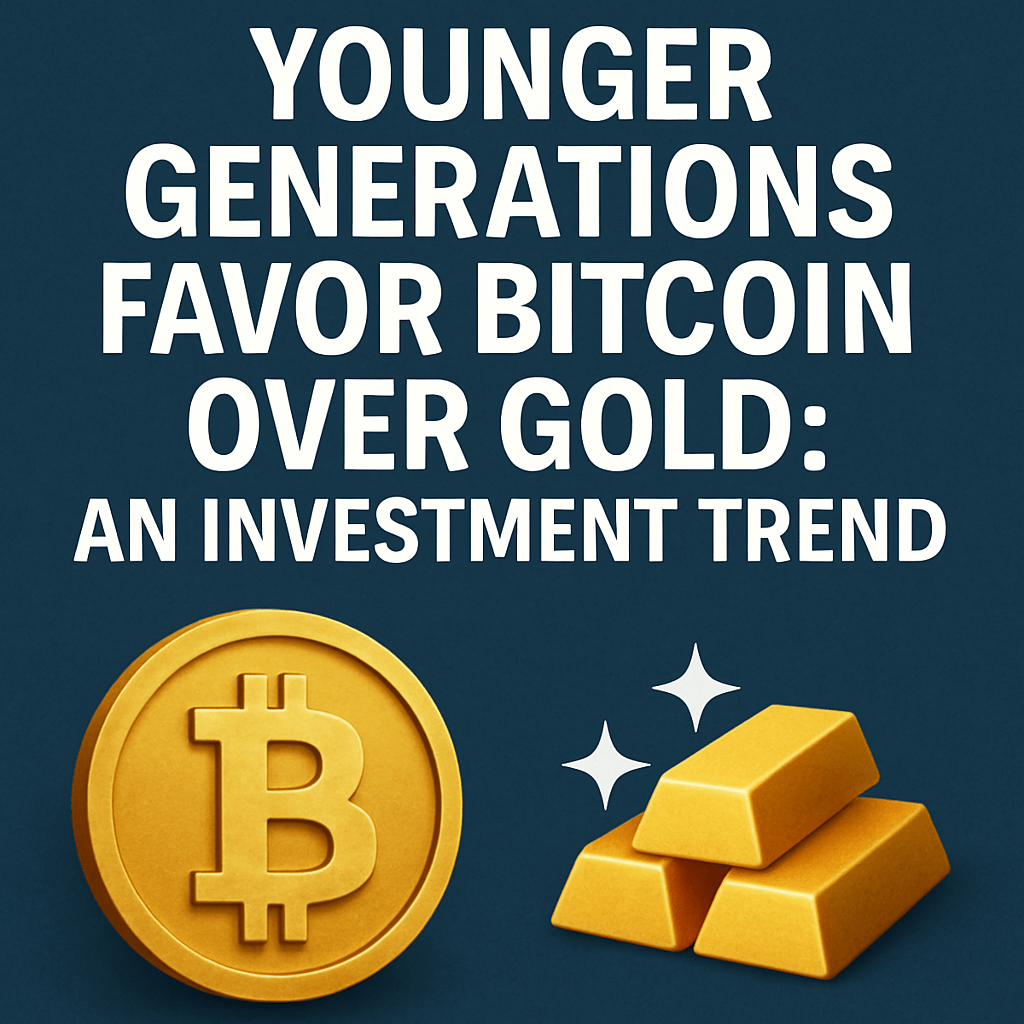 Younger Generations Favor Bitcoin Over Gold: An Investment Trend image