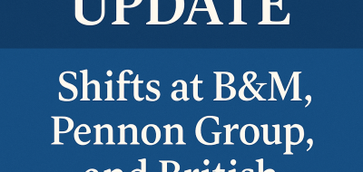 Equities Update: Shifts at B&M, Pennon Group, and British American Tobacco image