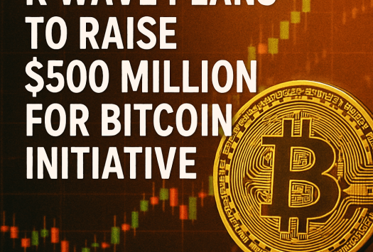 K Wave Plans to Raise $500 Million for Bitcoin Initiative image