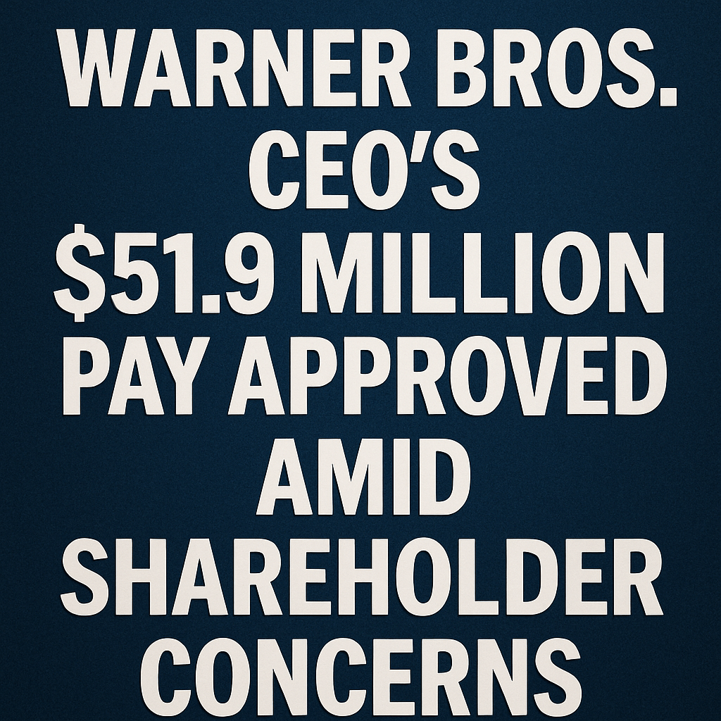 Warner Bros. CEO’s $51.9 Million Pay Approved Amid Shareholder Concerns image