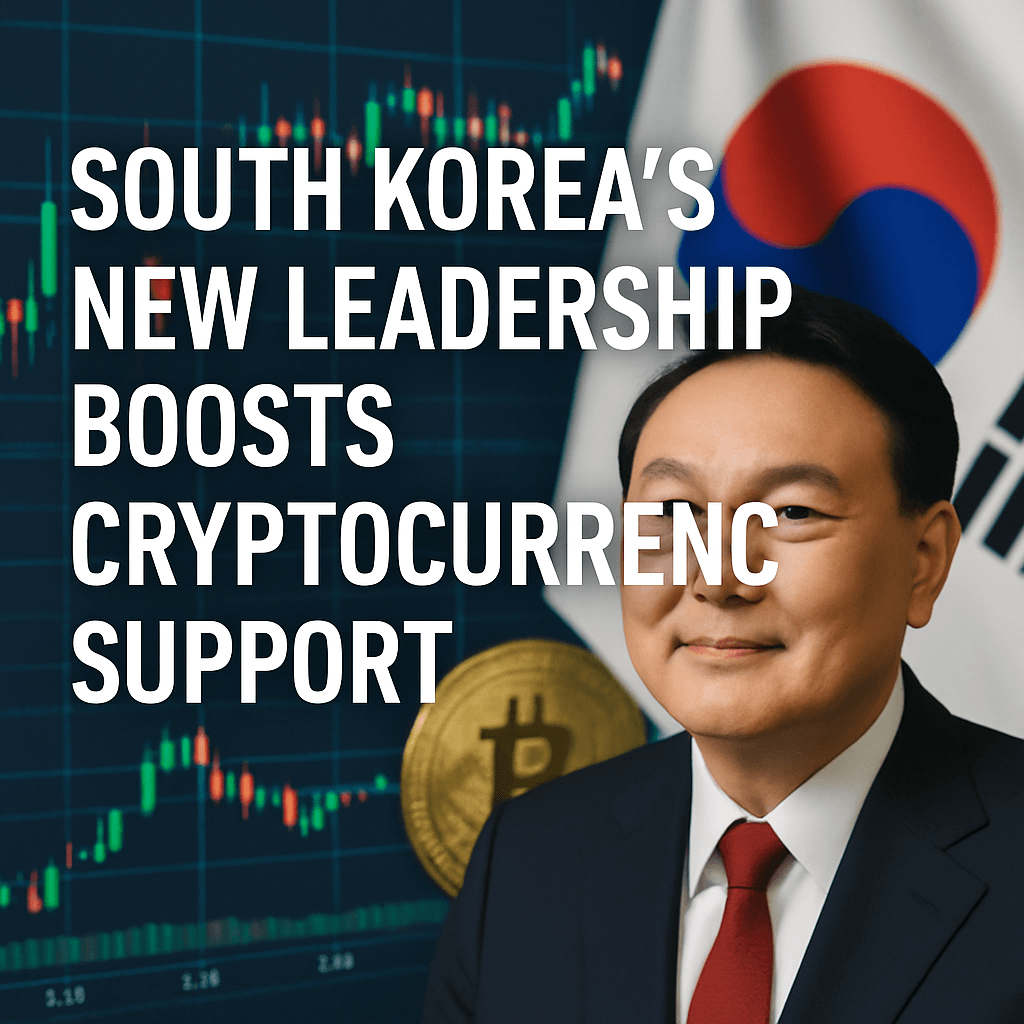 South Korea’s New Leadership Boosts Cryptocurrency Support image