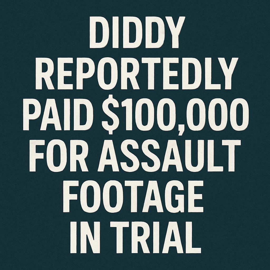 Diddy Reportedly Paid $100,000 for Assault Footage in Trial image