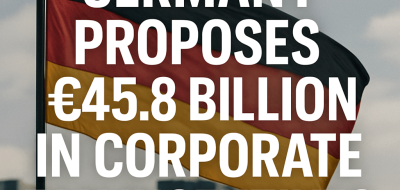 Germany Proposes €45.8 Billion in Corporate Tax Incentives image