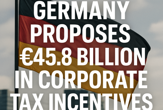 Germany Proposes €45.8 Billion in Corporate Tax Incentives image