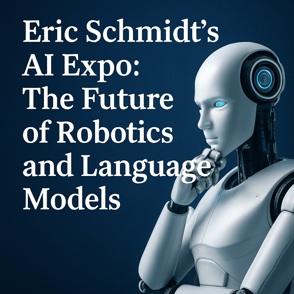 Eric Schmidt’s AI Expo: The Future of Robotics and Language Models image