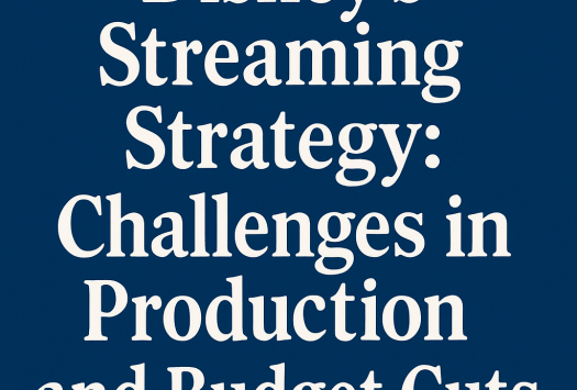 Disney’s Streaming Strategy: Challenges in Production and Budget Cuts image