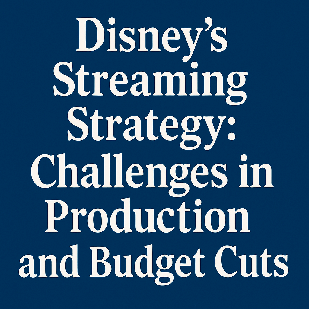 Disney’s Streaming Strategy: Challenges in Production and Budget Cuts image