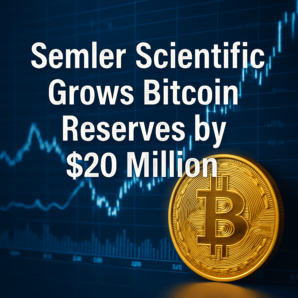 Semler Scientific Grows Bitcoin Reserves by $20 Million image