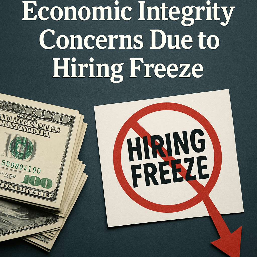Economic Integrity Concerns Due to Hiring Freeze image