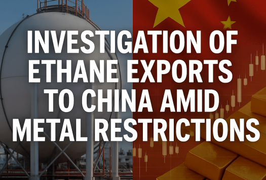 Investigation of Ethane Exports to China Amid Metal Restrictions image