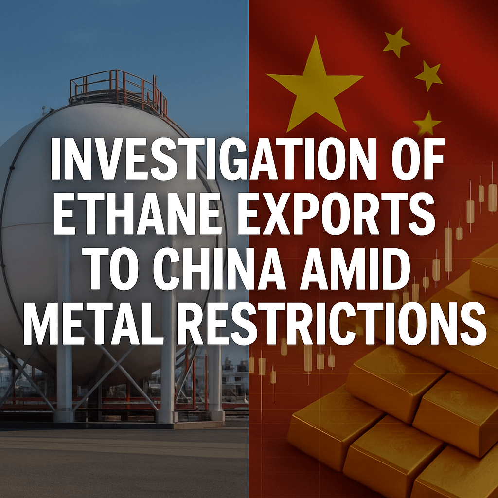 Investigation of Ethane Exports to China Amid Metal Restrictions image