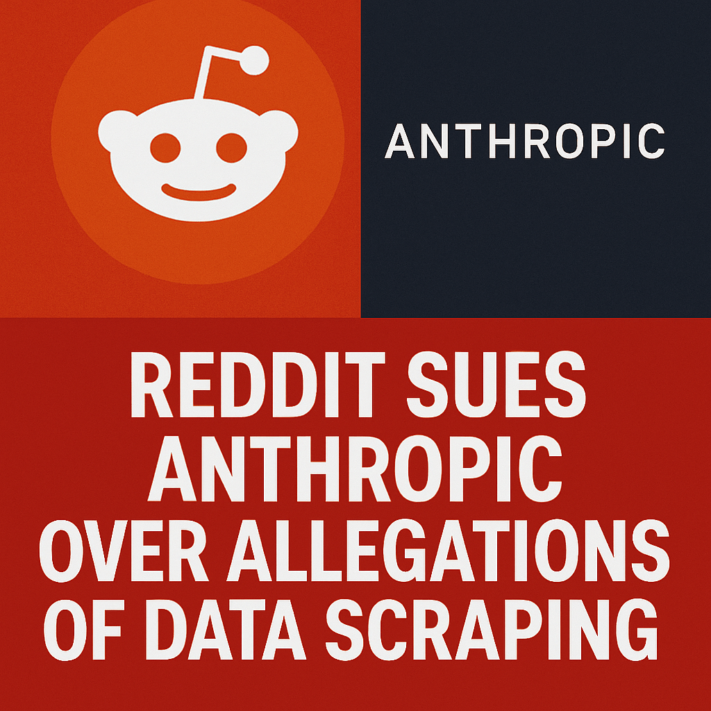 Reddit Sues Anthropic Over Allegations of Data Scraping image