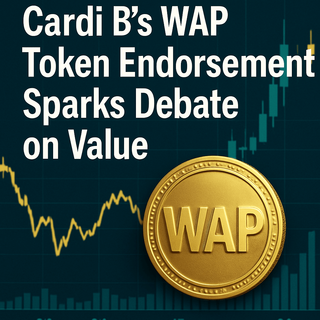 Cardi B’s WAP Token Endorsement Sparks Debate on Value image