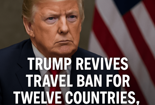 Trump Revives Travel Ban for Twelve Countries, Including Iran image